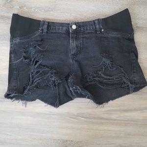 Topshop maternity shorts